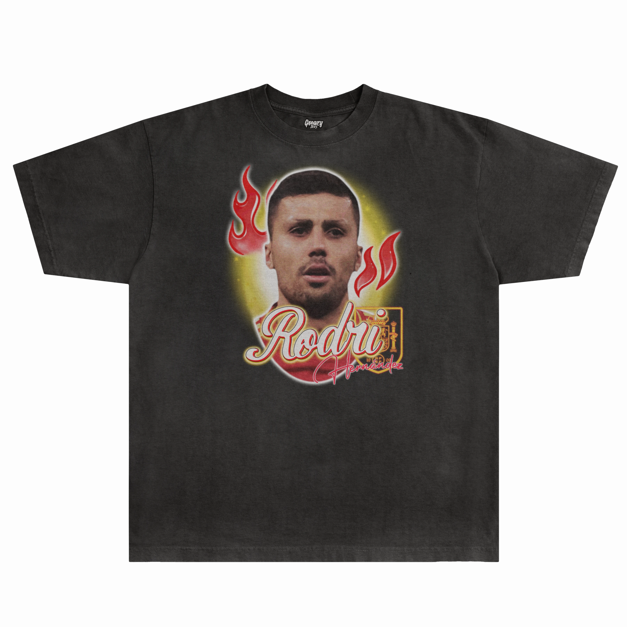 Rodri Euro '24 Tee - Greazy Tees