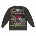 Ronaldinho Barça Classic Long Sleeved Tee - Greazy Tees