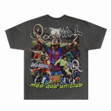 Ronaldinho Barça Classic Tee - Greazy Tees
