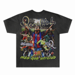 Ronaldinho Barça Classic Tee - Greazy Tees