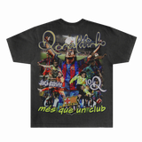 Ronaldinho Barça Classic Tee - Greazy Tees