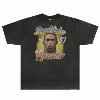 Ronaldinho Gaucho PES All - Star Tee - Greazy Tees