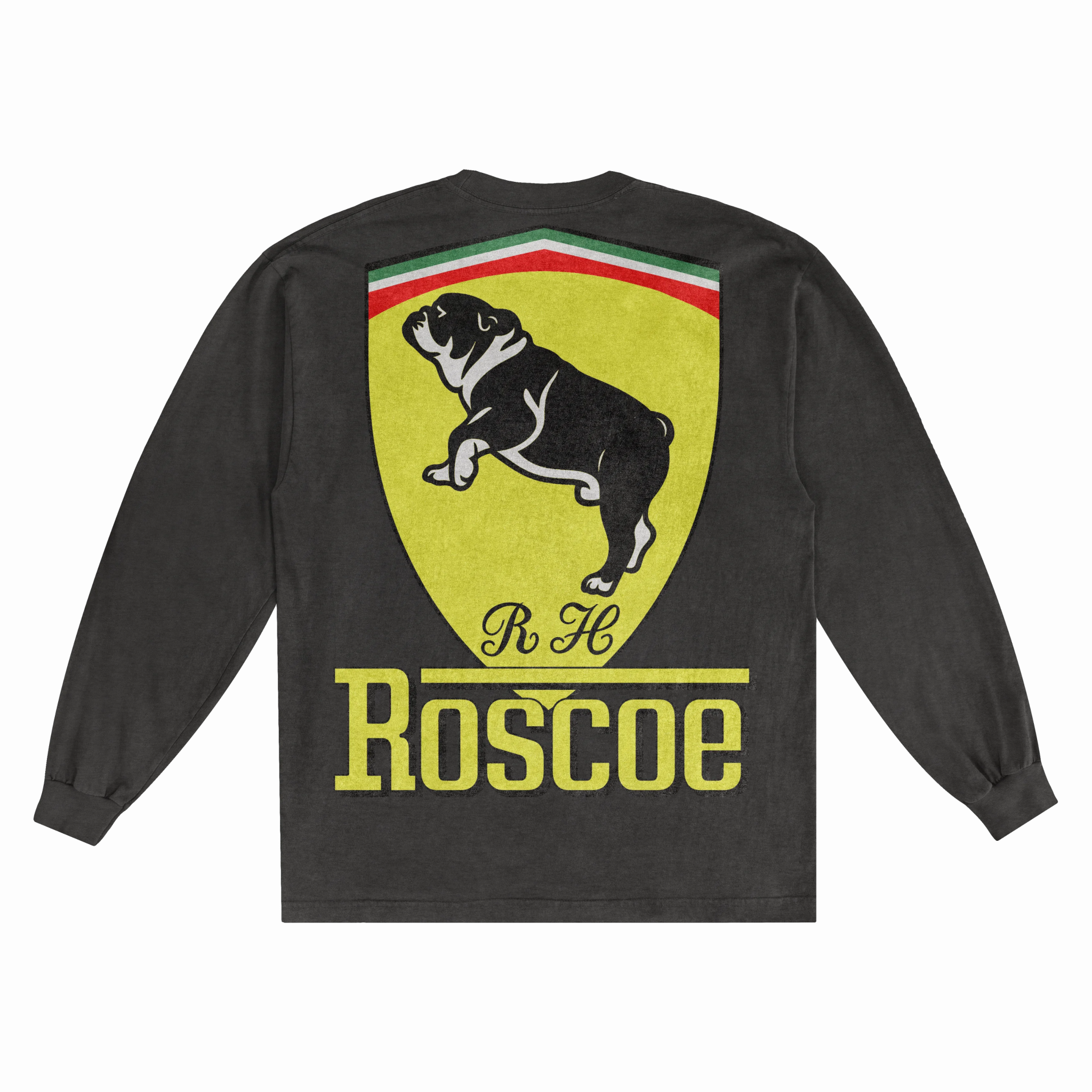 Roscoe Long Sleeved Tee - Greazy Tees