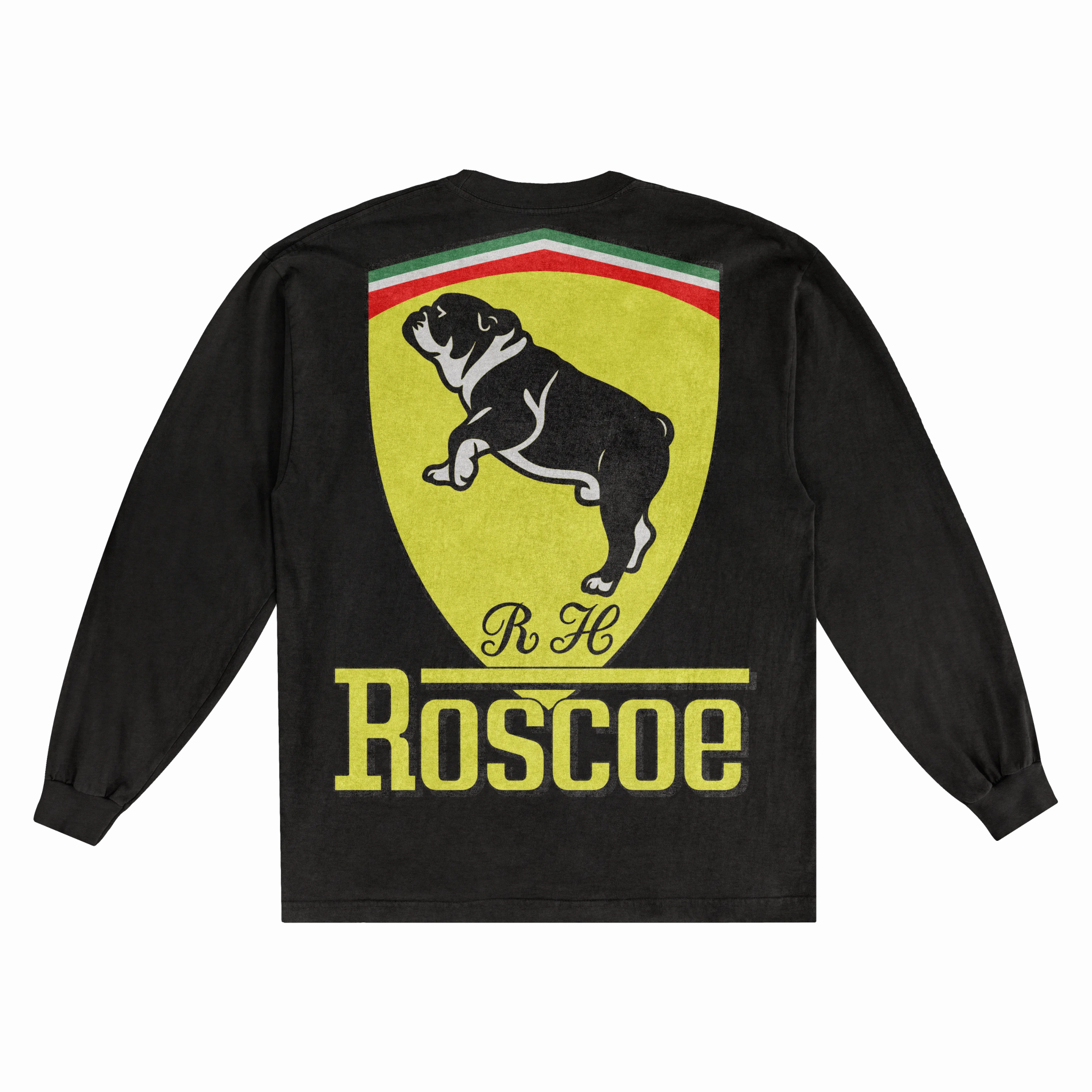 Roscoe Long Sleeved Tee - Greazy Tees