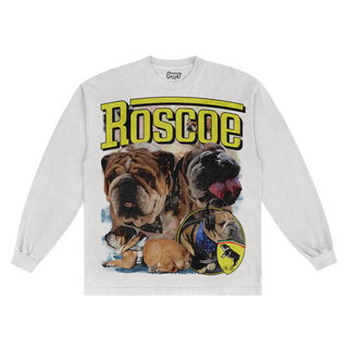 Roscoe Long Sleeved Tee - Greazy Tees