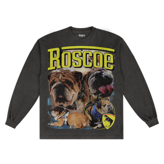 Roscoe Long Sleeved Tee - Greazy Tees