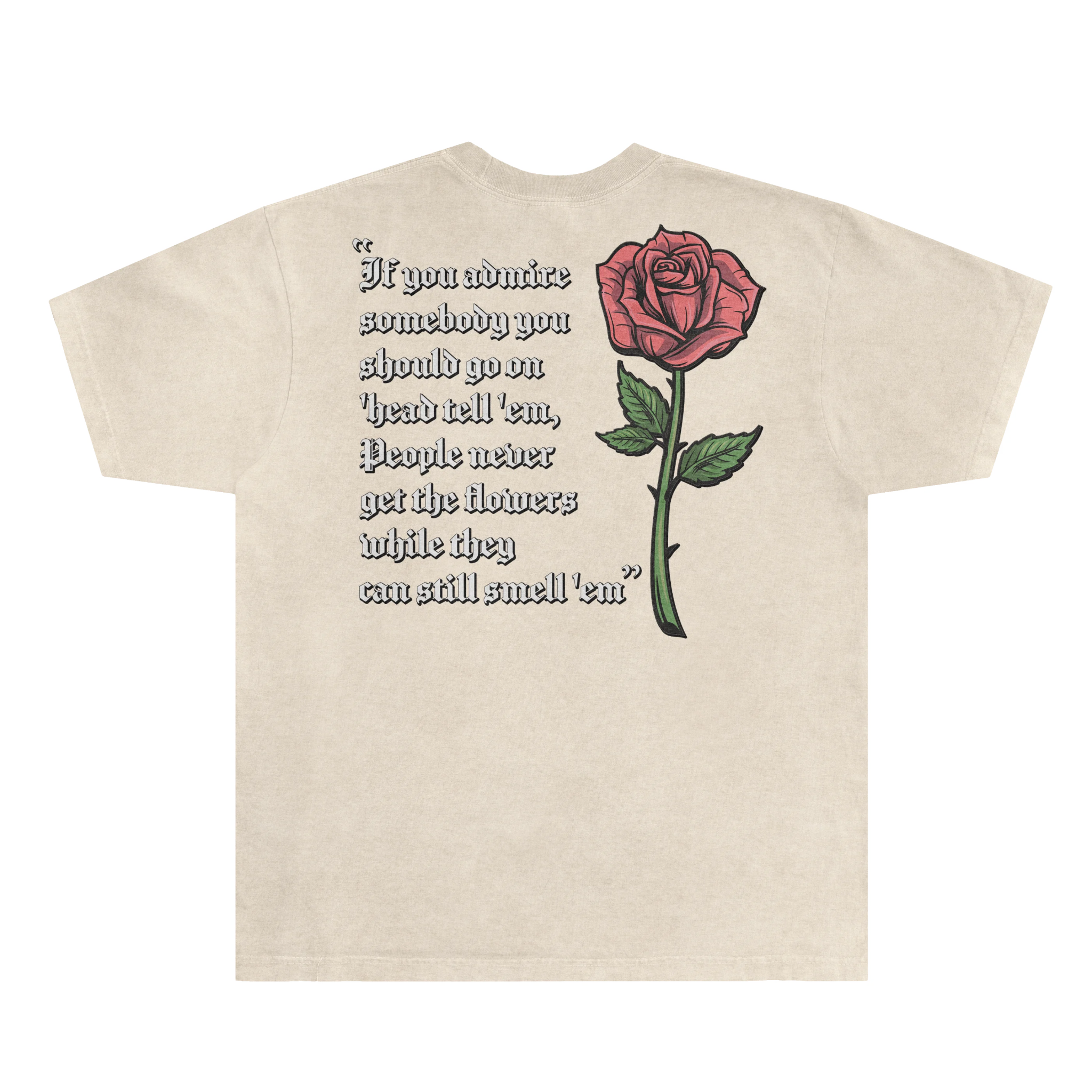 Roses Tee - Greazy Tees