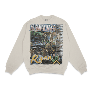 Saving Private Ryan Crewneck Sweatshirt - Greazy Tees