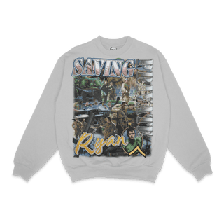 Saving Private Ryan Crewneck Sweatshirt - Greazy Tees