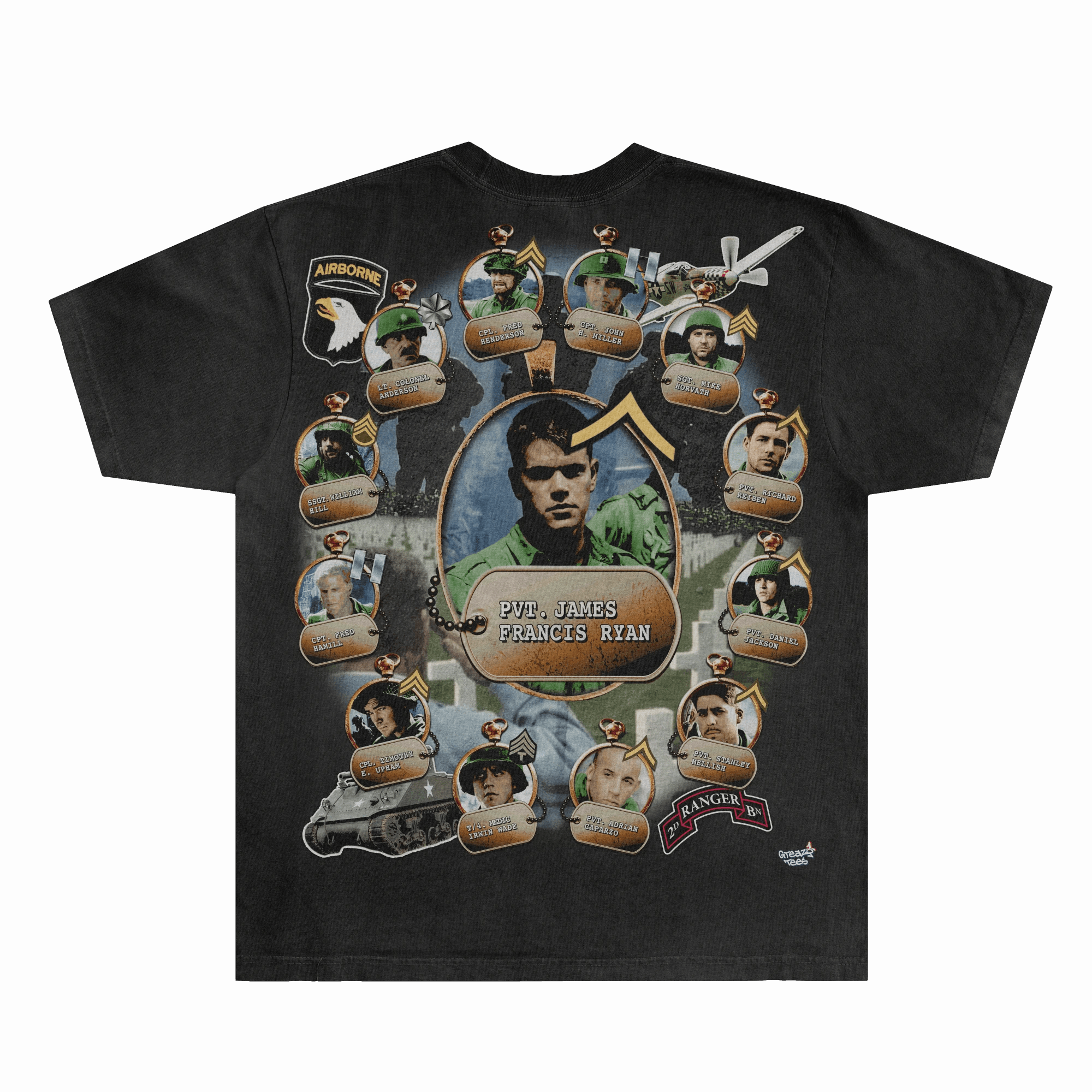 Saving Private Ryan Tee - Greazy Tees