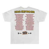 School Spirit Tour Tee - Greazy Tees