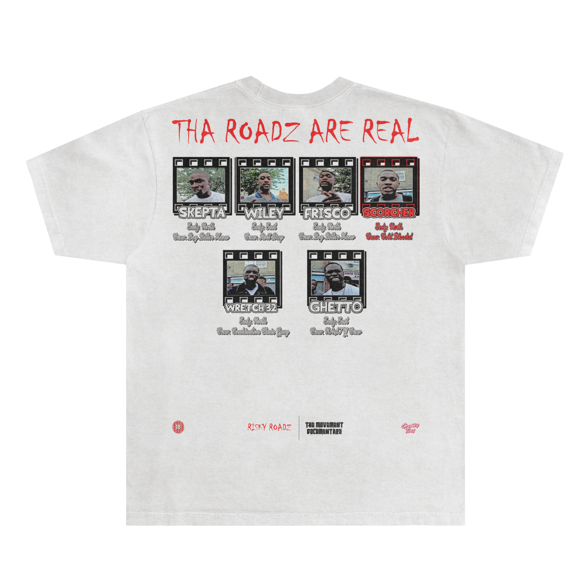Scorcher Risky Roadz Tee - Greazy Tees