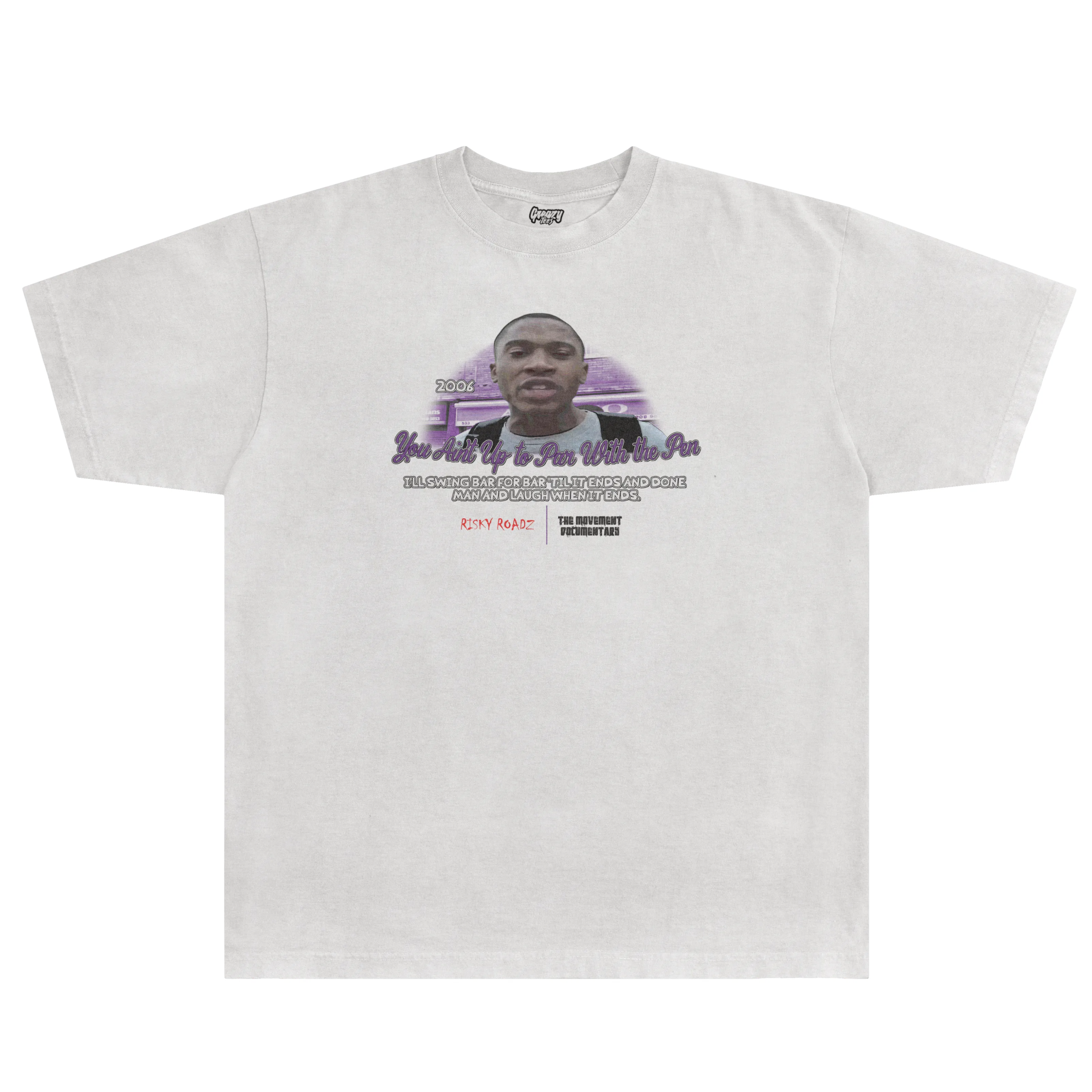 Scorcher Risky Roadz Tee - Greazy Tees