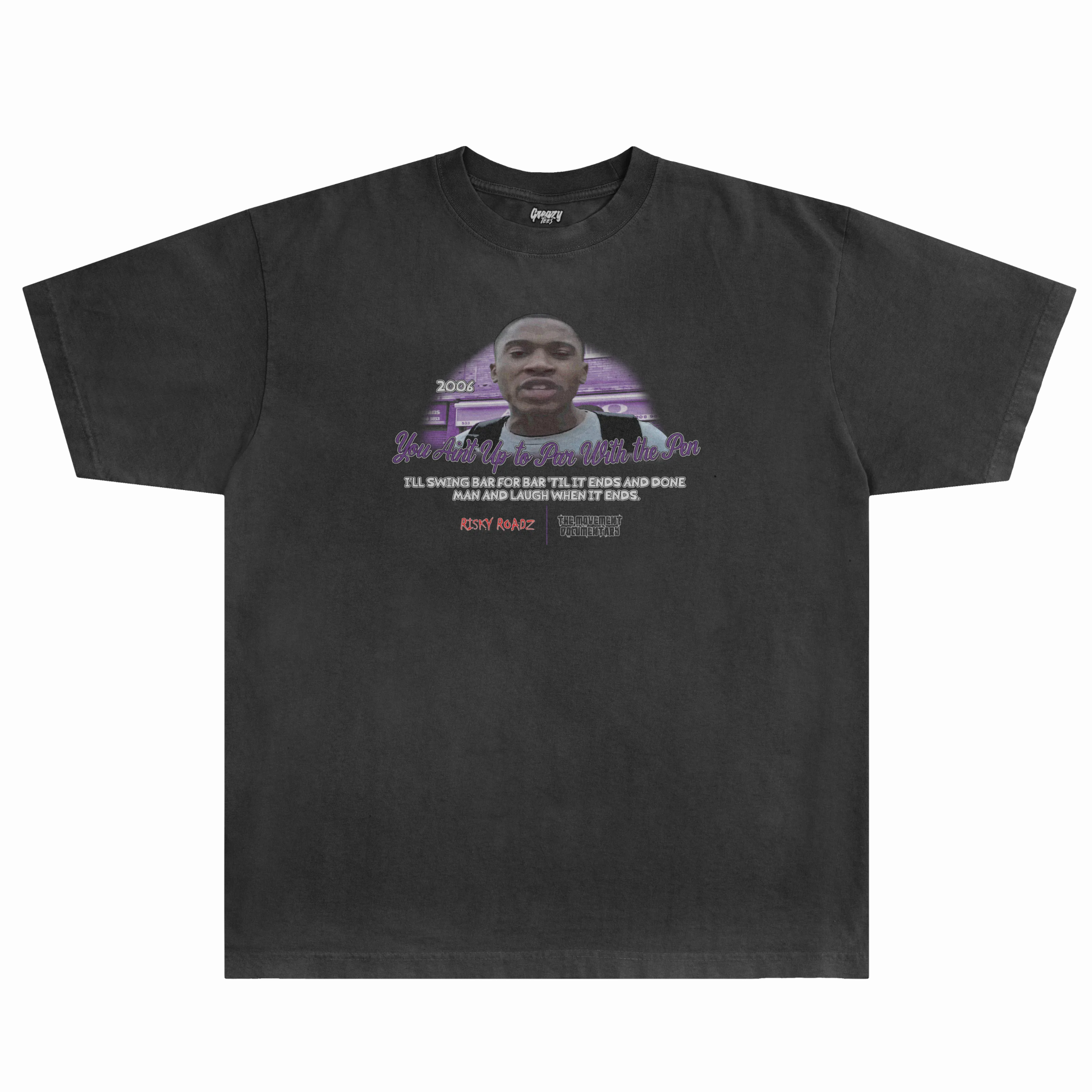 Scorcher Risky Roadz Tee - Greazy Tees