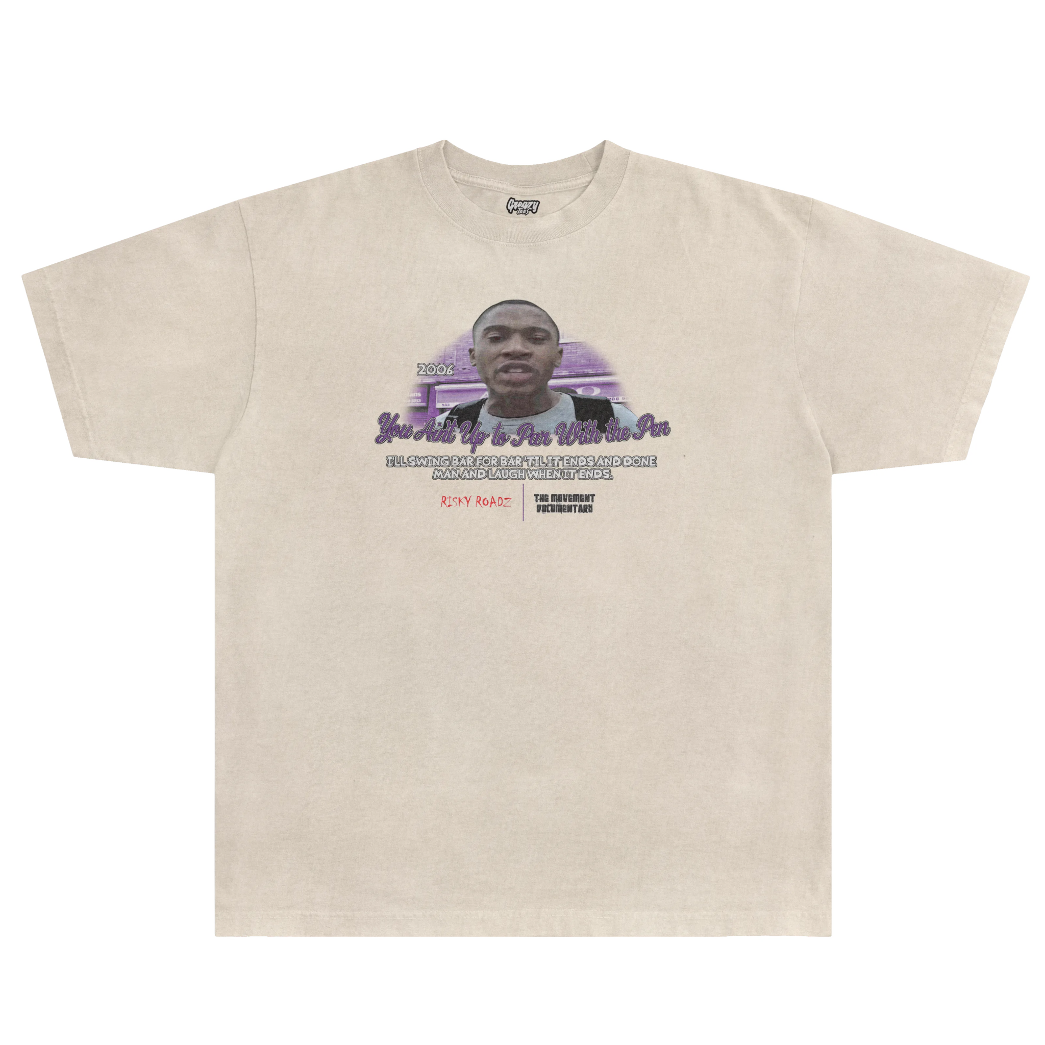 Scorcher Risky Roadz Tee - Greazy Tees