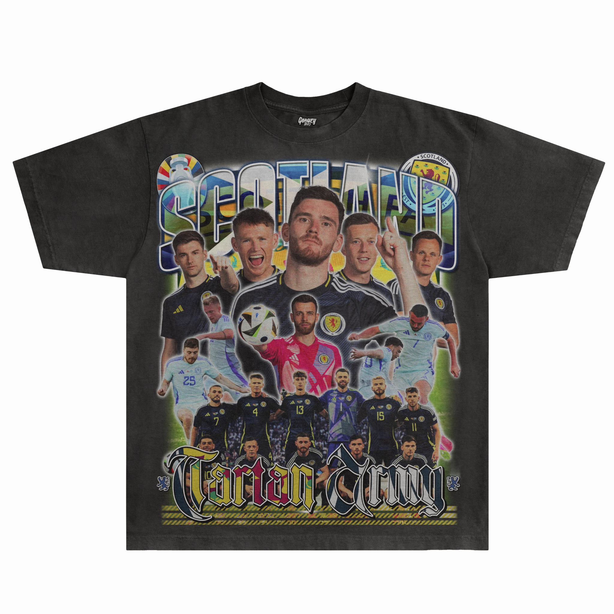 Scotland Euro '24 Tee - Greazy Tees