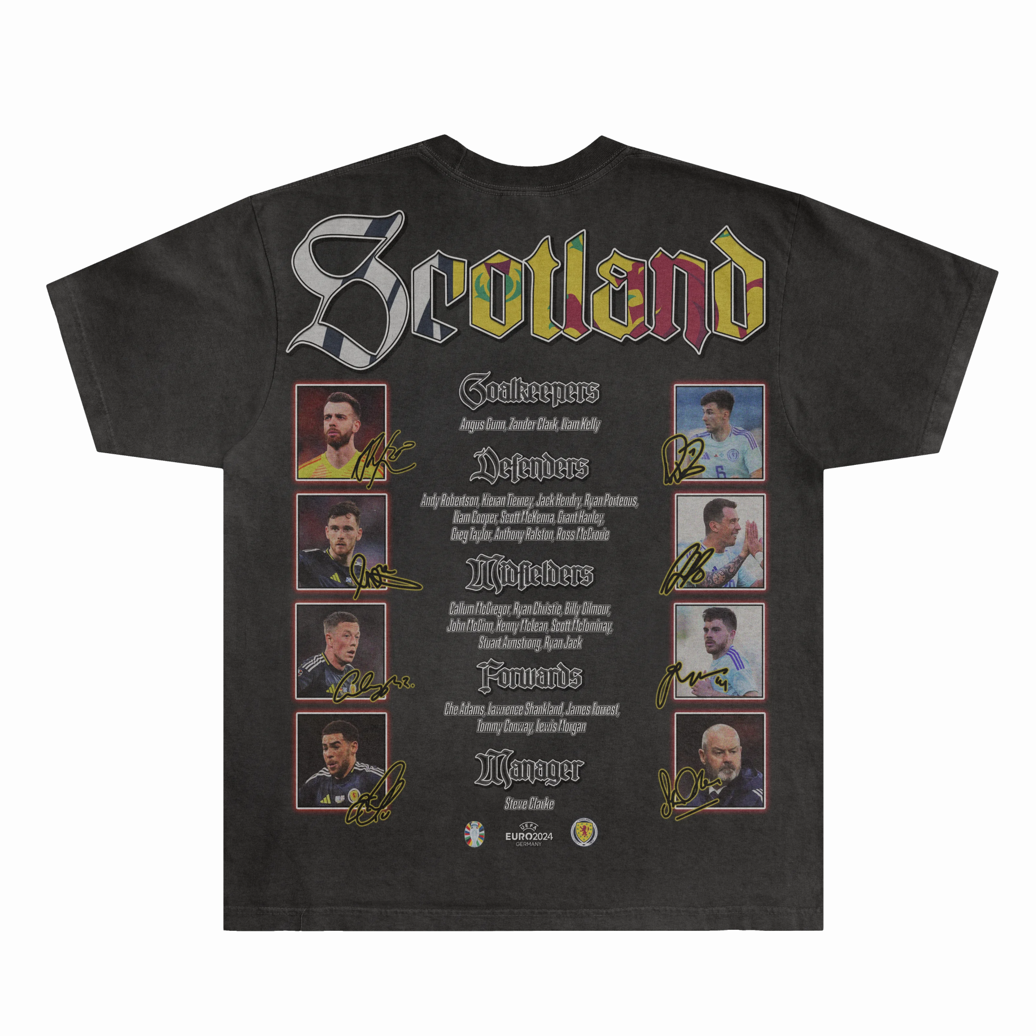 Scotland Euro '24 Tee - Greazy Tees