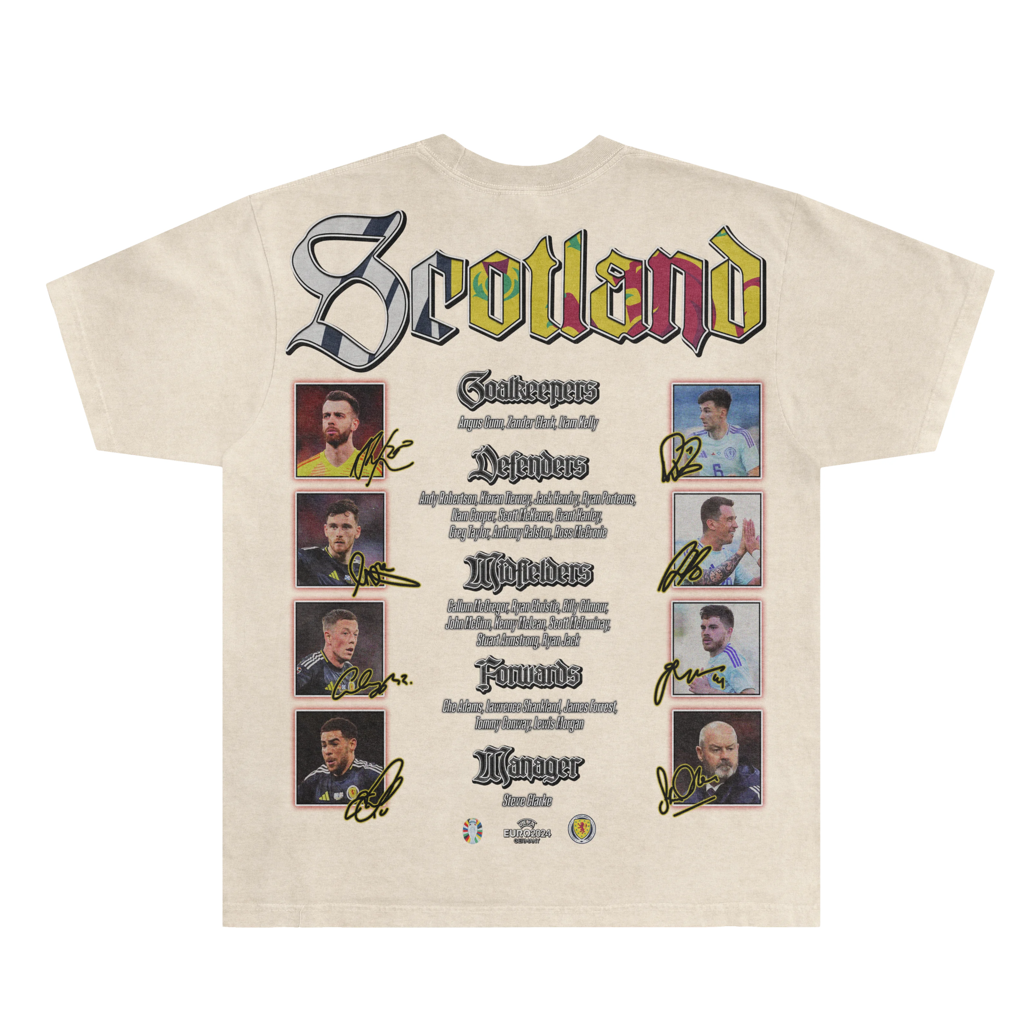 Scotland Euro '24 Tee - Greazy Tees