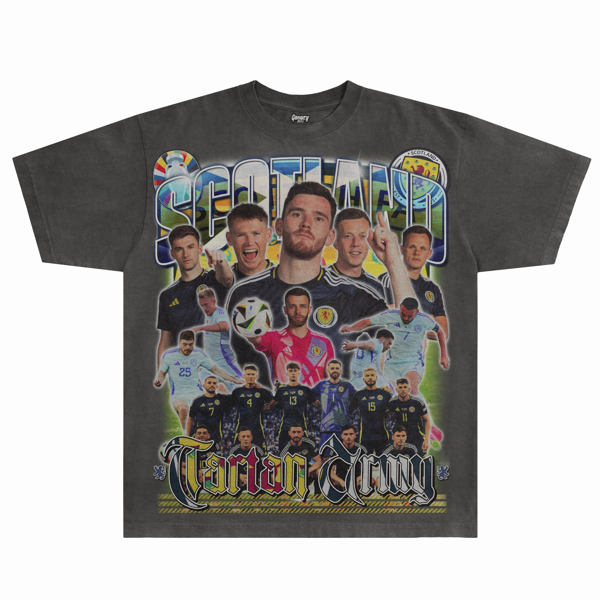 Scotland Euro '24 Tee - Greazy Tees