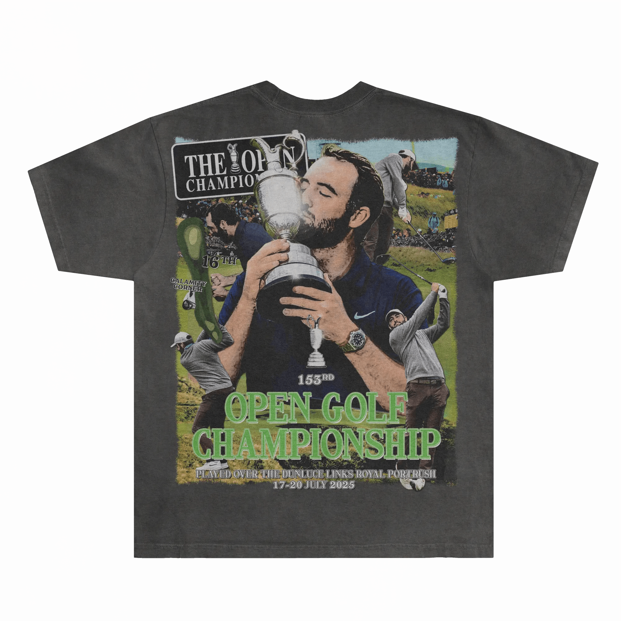 Scottie Scheffler The Open '25 Tee - Greazy Tees