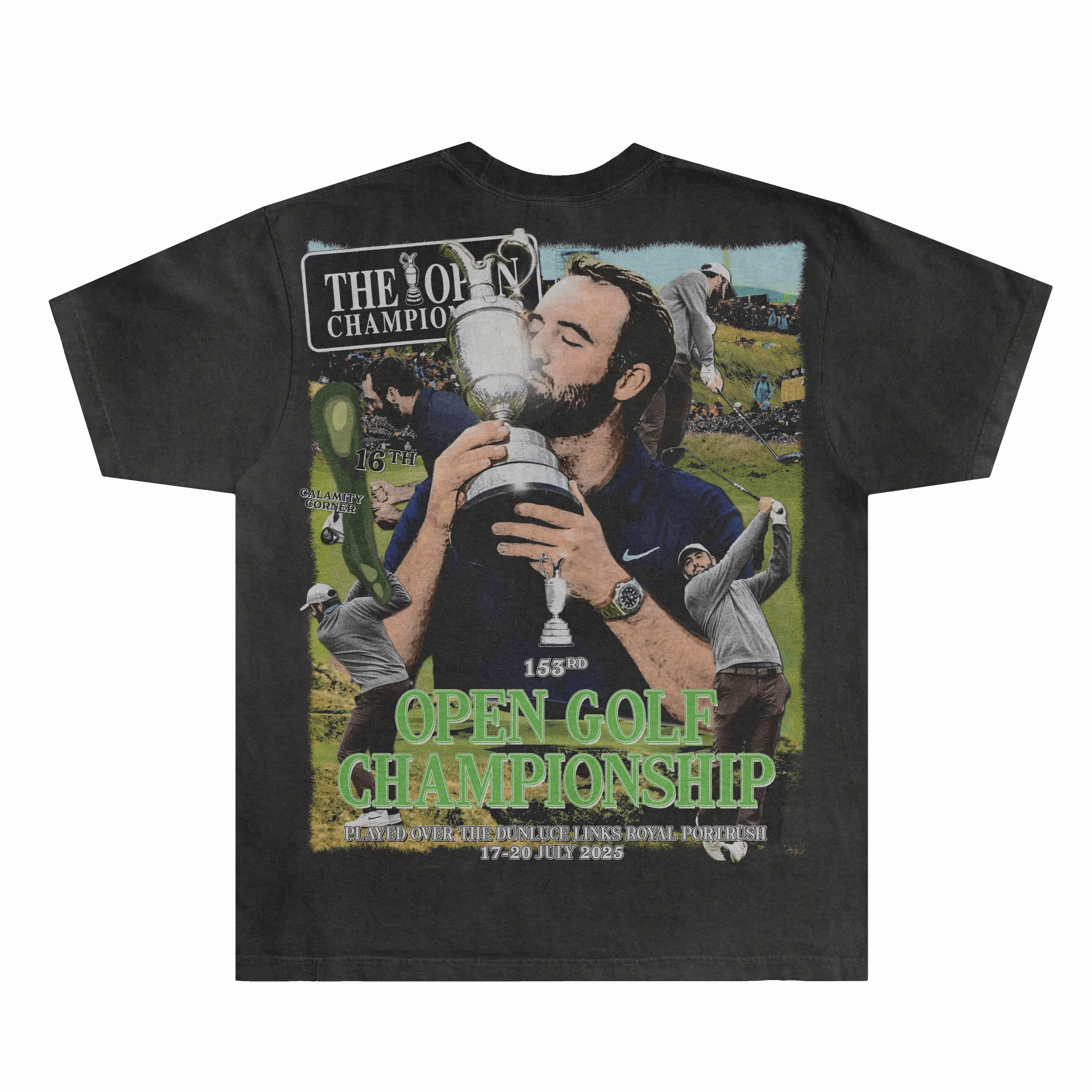 Scottie Scheffler The Open '25 Tee - Greazy Tees