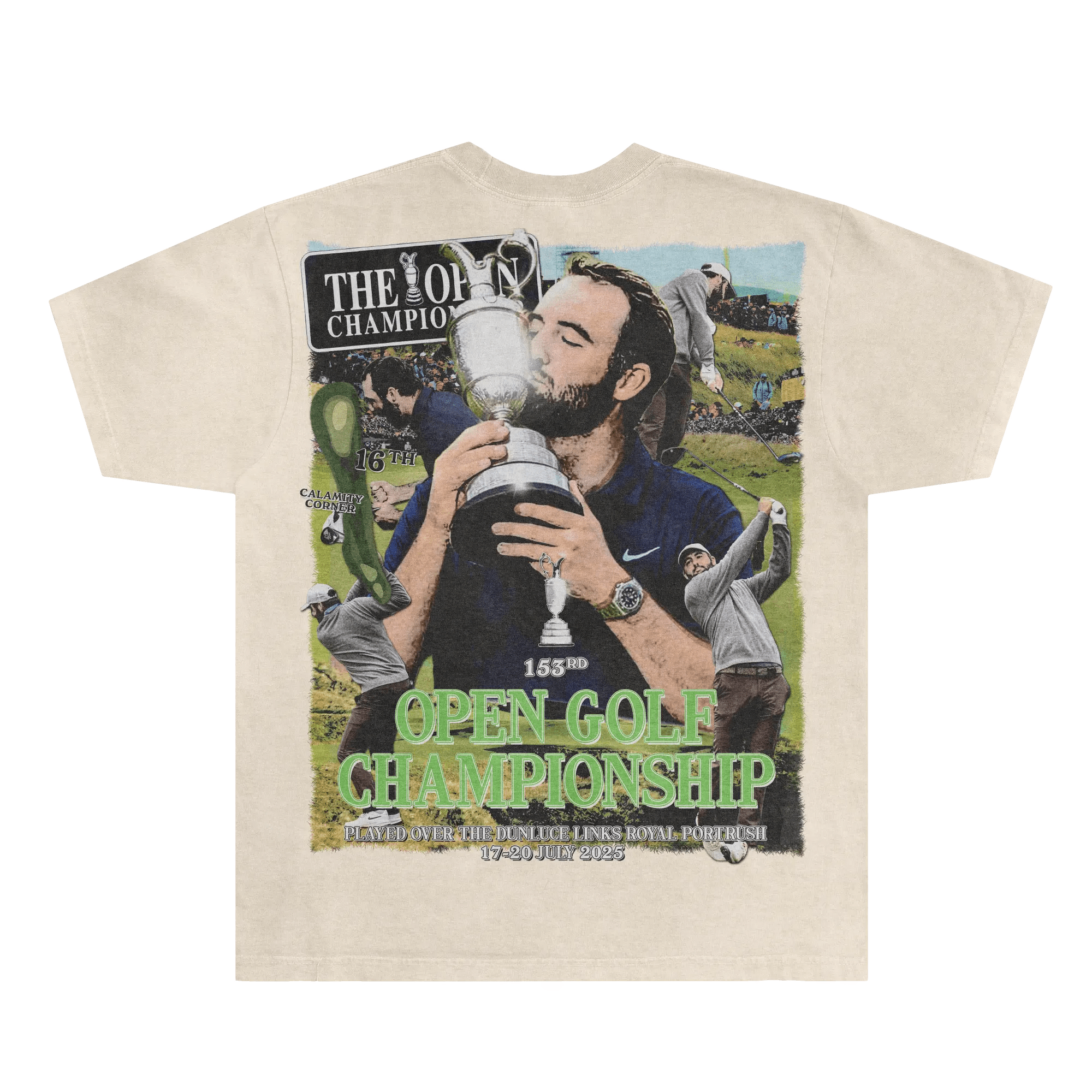 Scottie Scheffler The Open '25 Tee - Greazy Tees