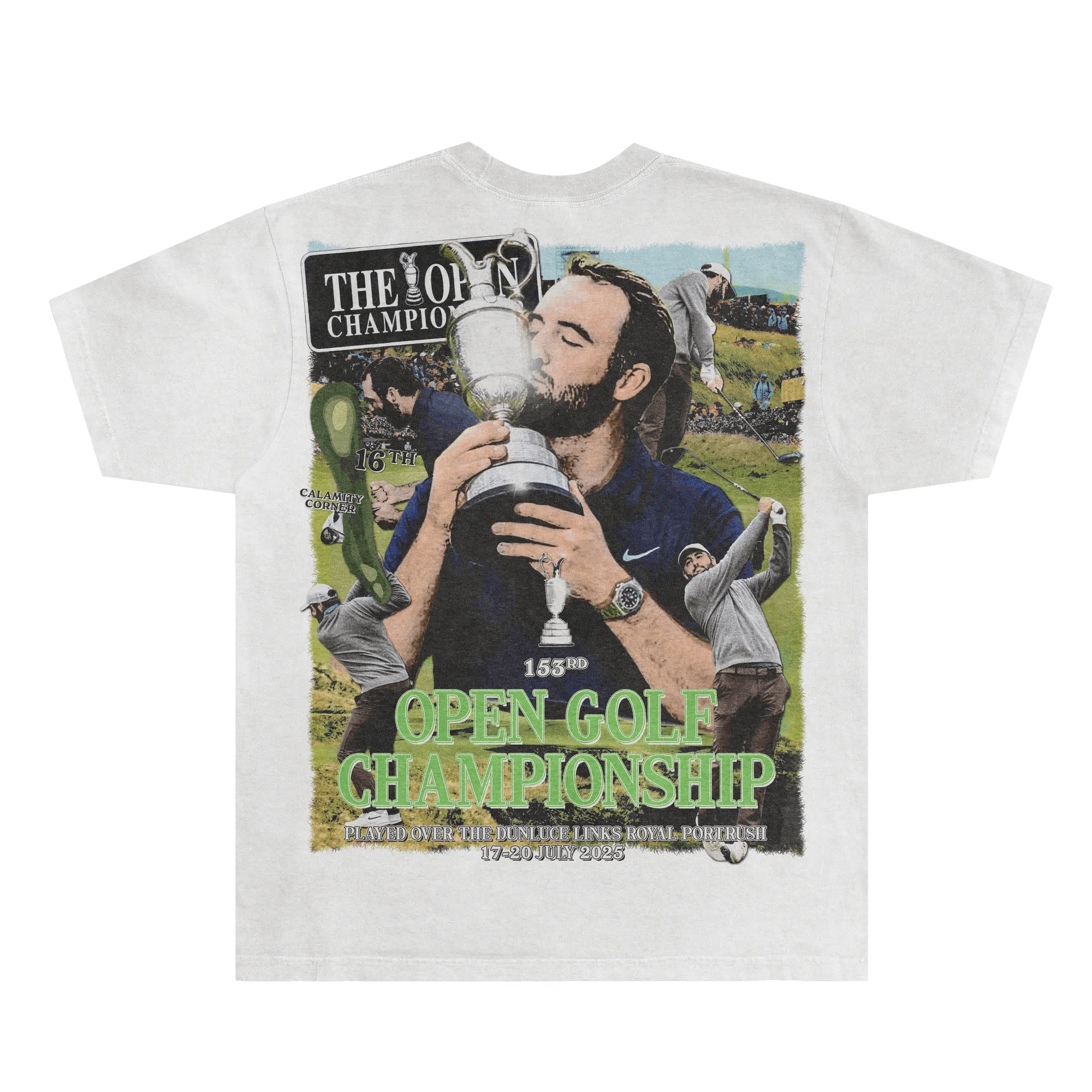 Scottie Scheffler The Open '25 Tee - Greazy Tees