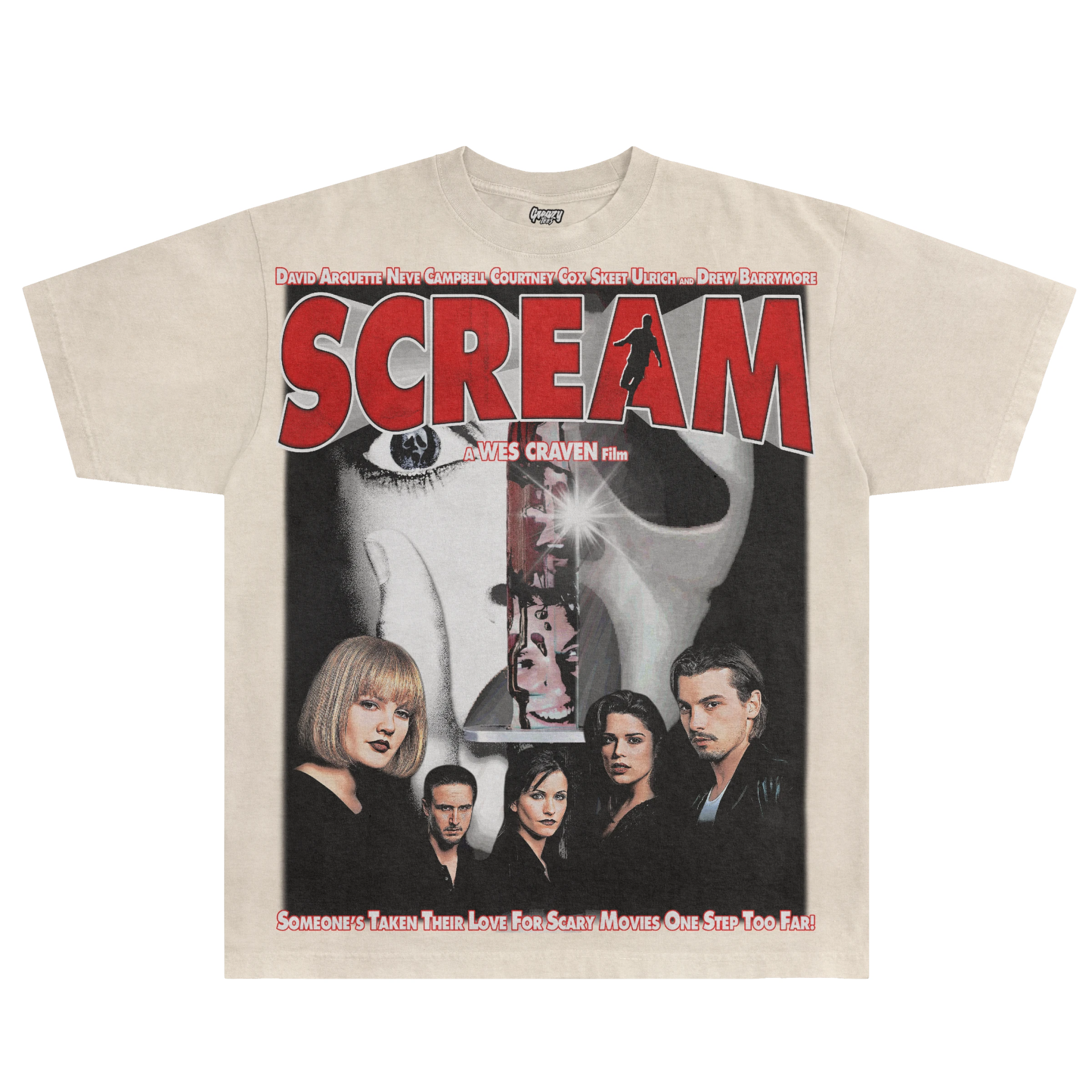 Scream 1996 Tee - Greazy Tees