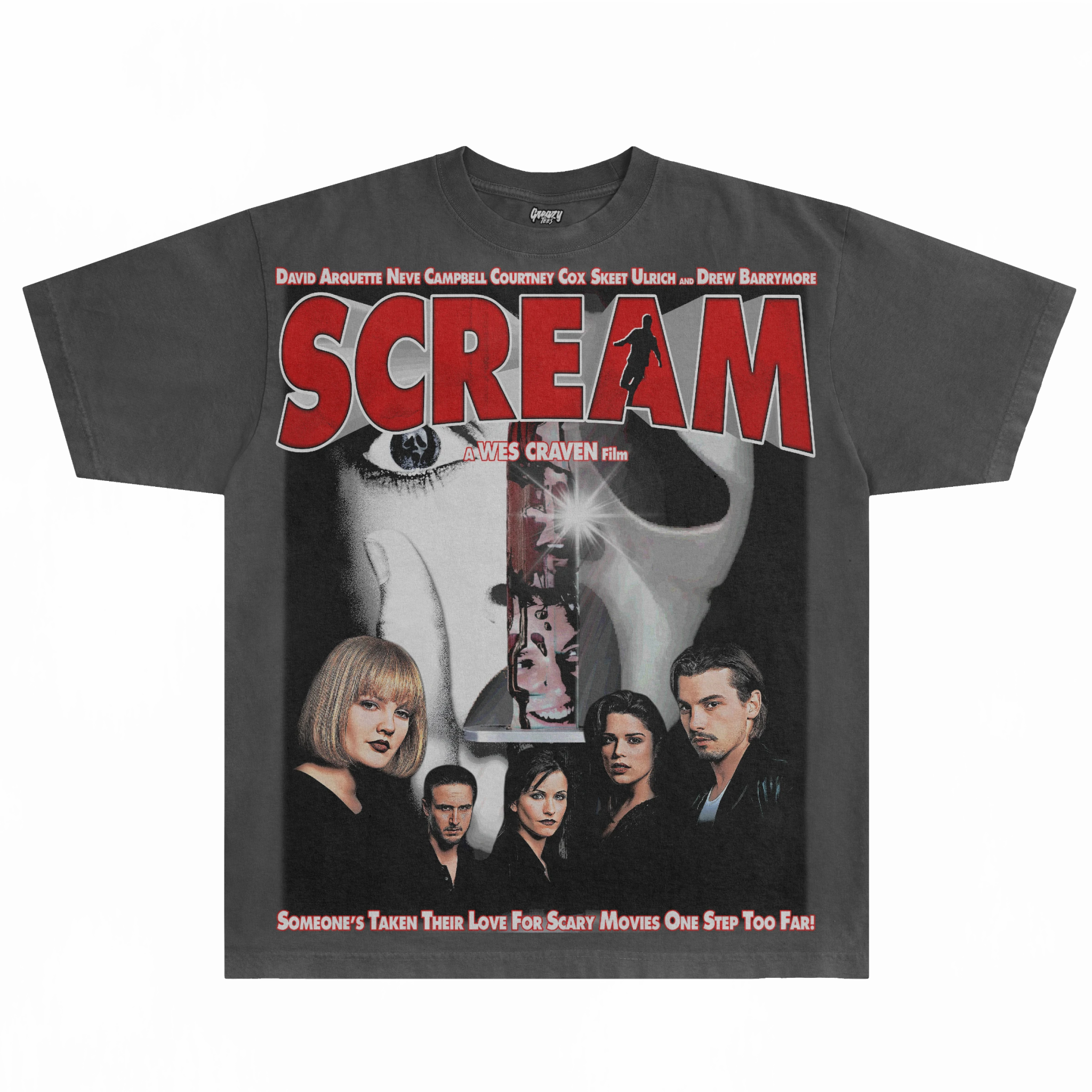 Scream 1996 Tee - Greazy Tees