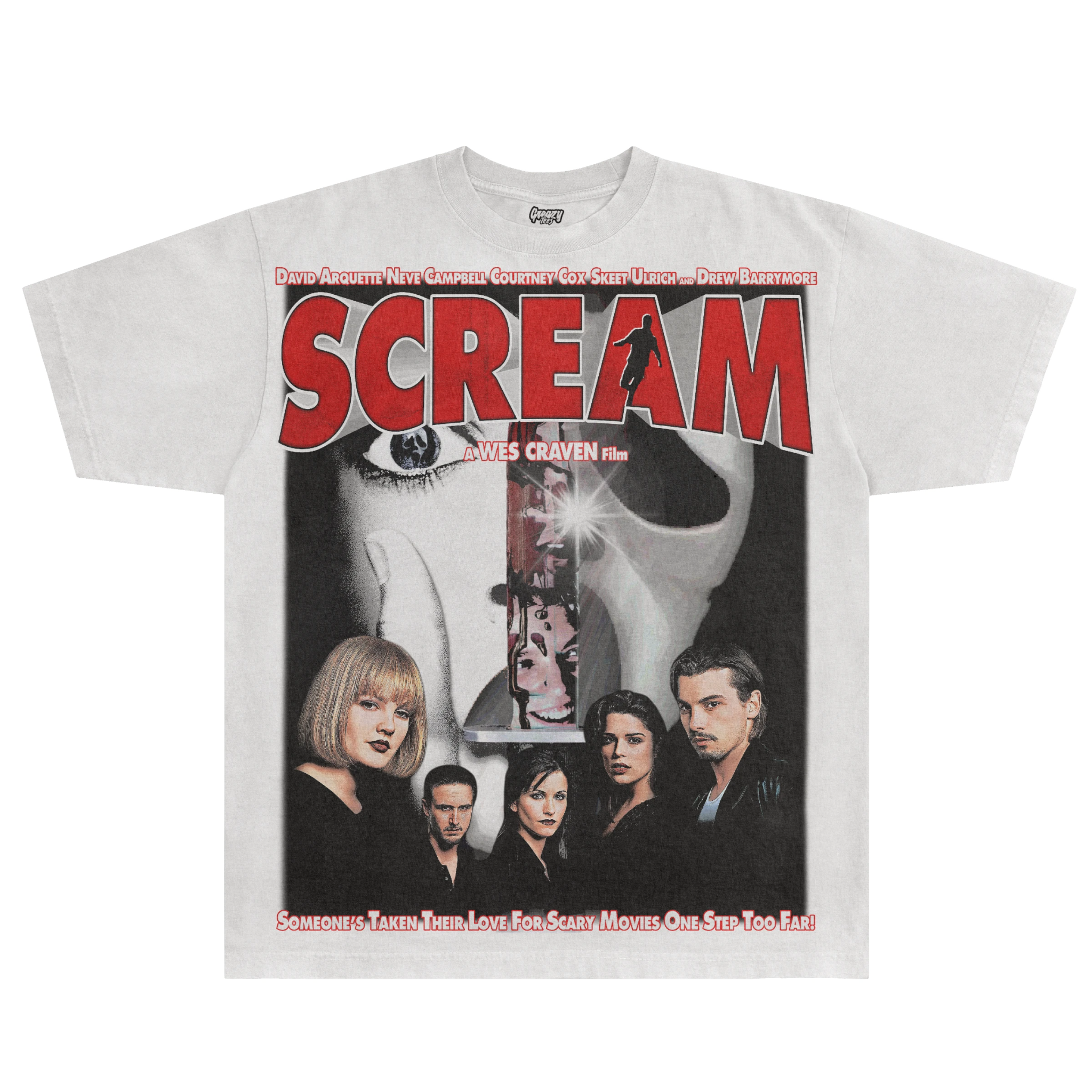 Scream 1996 Tee - Greazy Tees