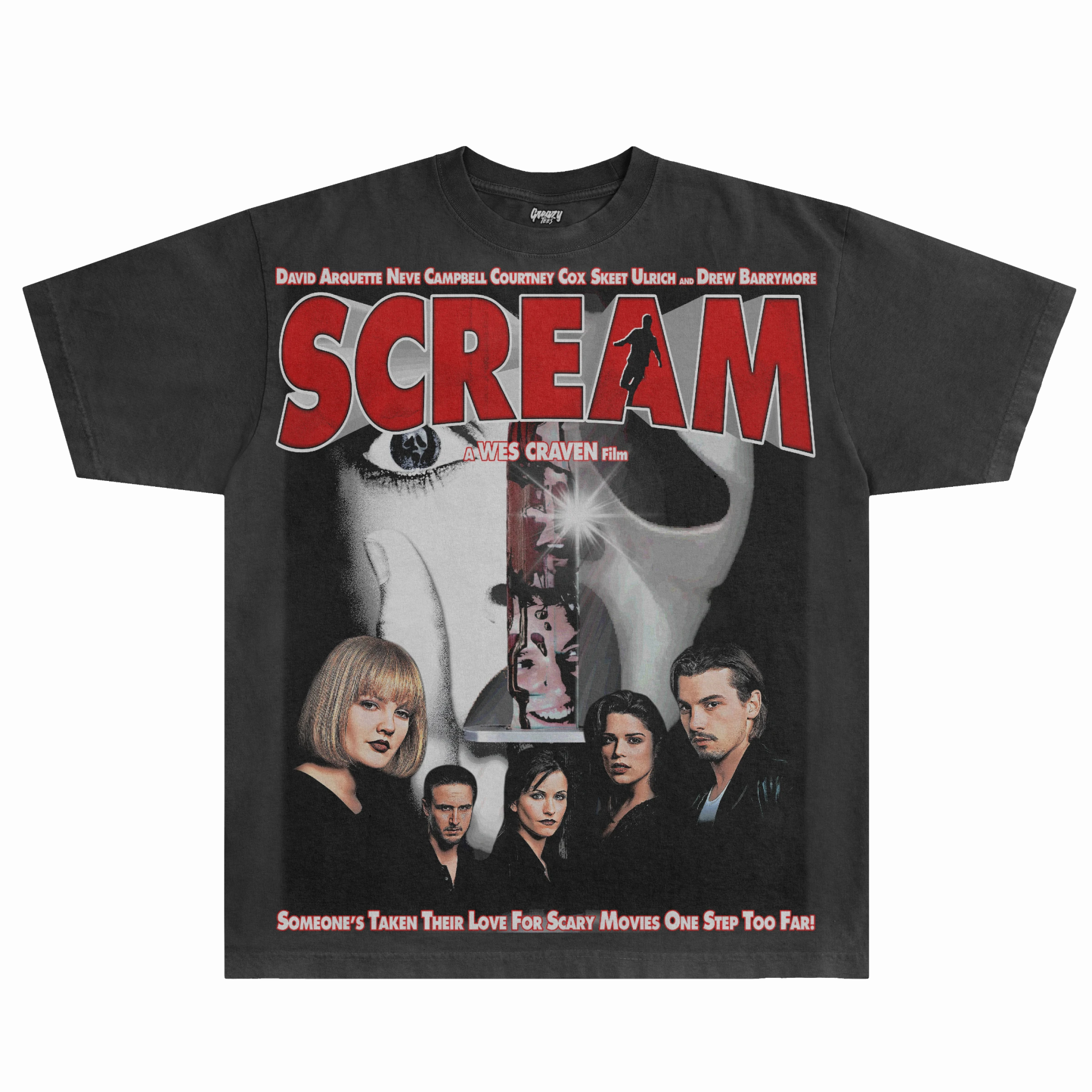 Scream 1996 Tee - Greazy Tees