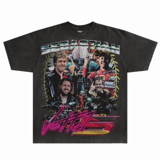 Sebastian Vettel Tee - Greazy Tees