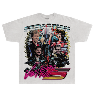 Sebastian Vettel Tee - Greazy Tees