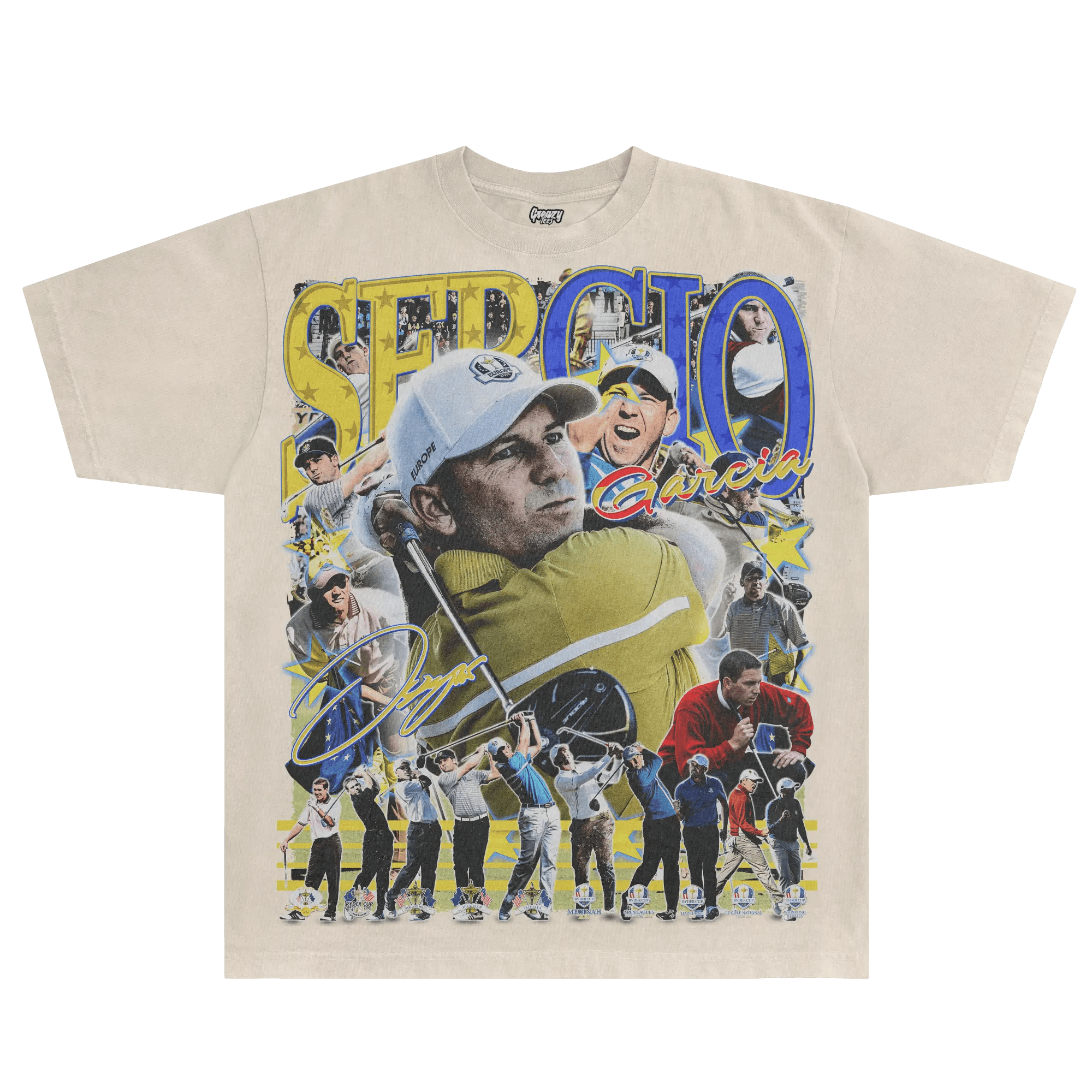 Sergio Garcia Ryder Cup Tee - Greazy Tees