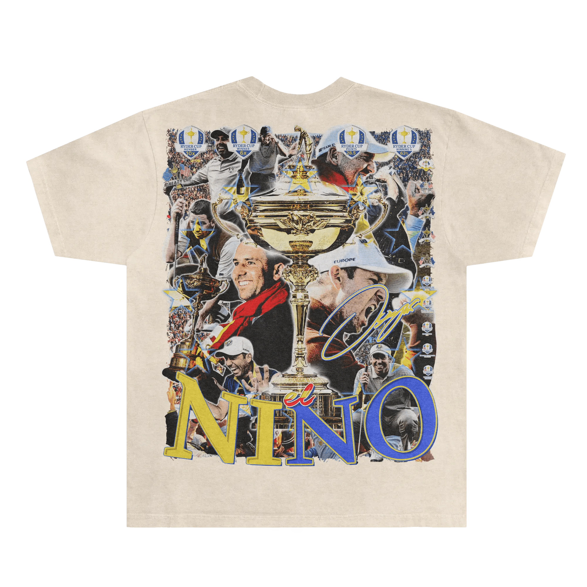 Seve Ballesteros Ryder Cup Tee - Greazy Tees