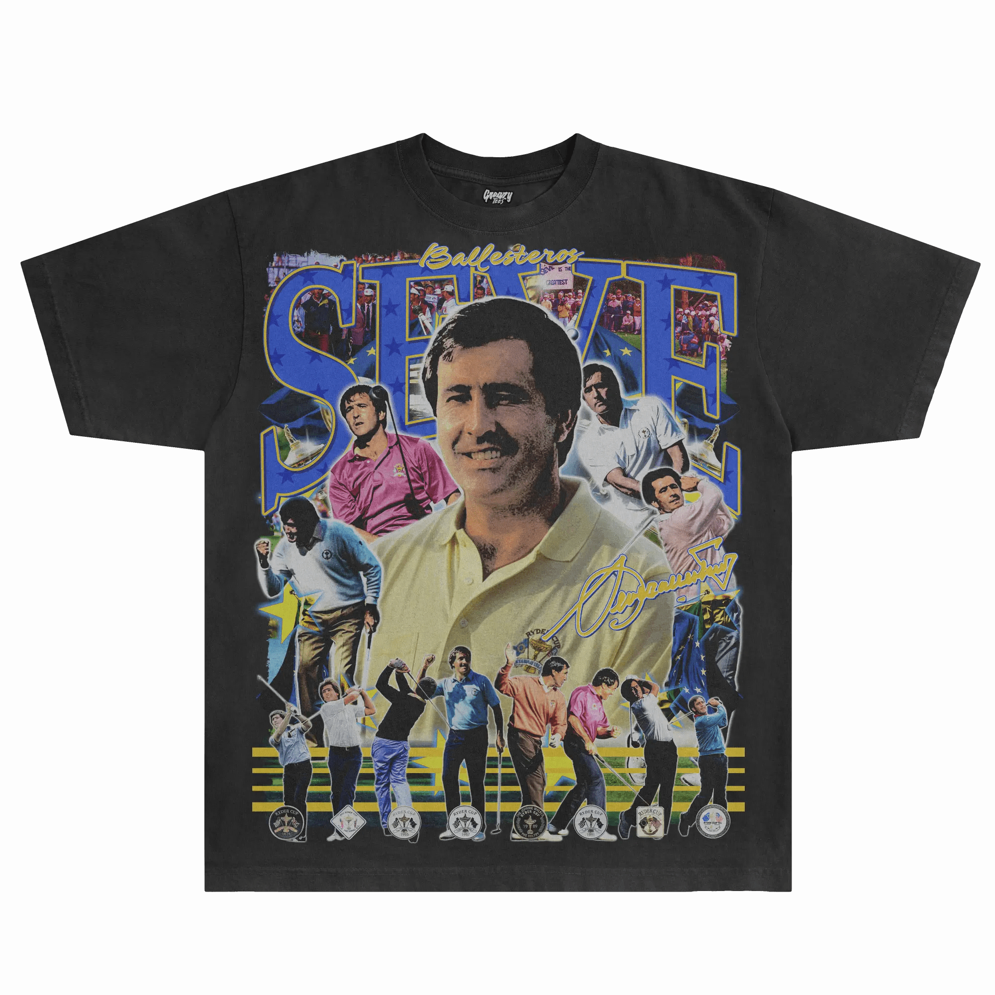 Seve Ballesteros Ryder Cup Tee - Greazy Tees