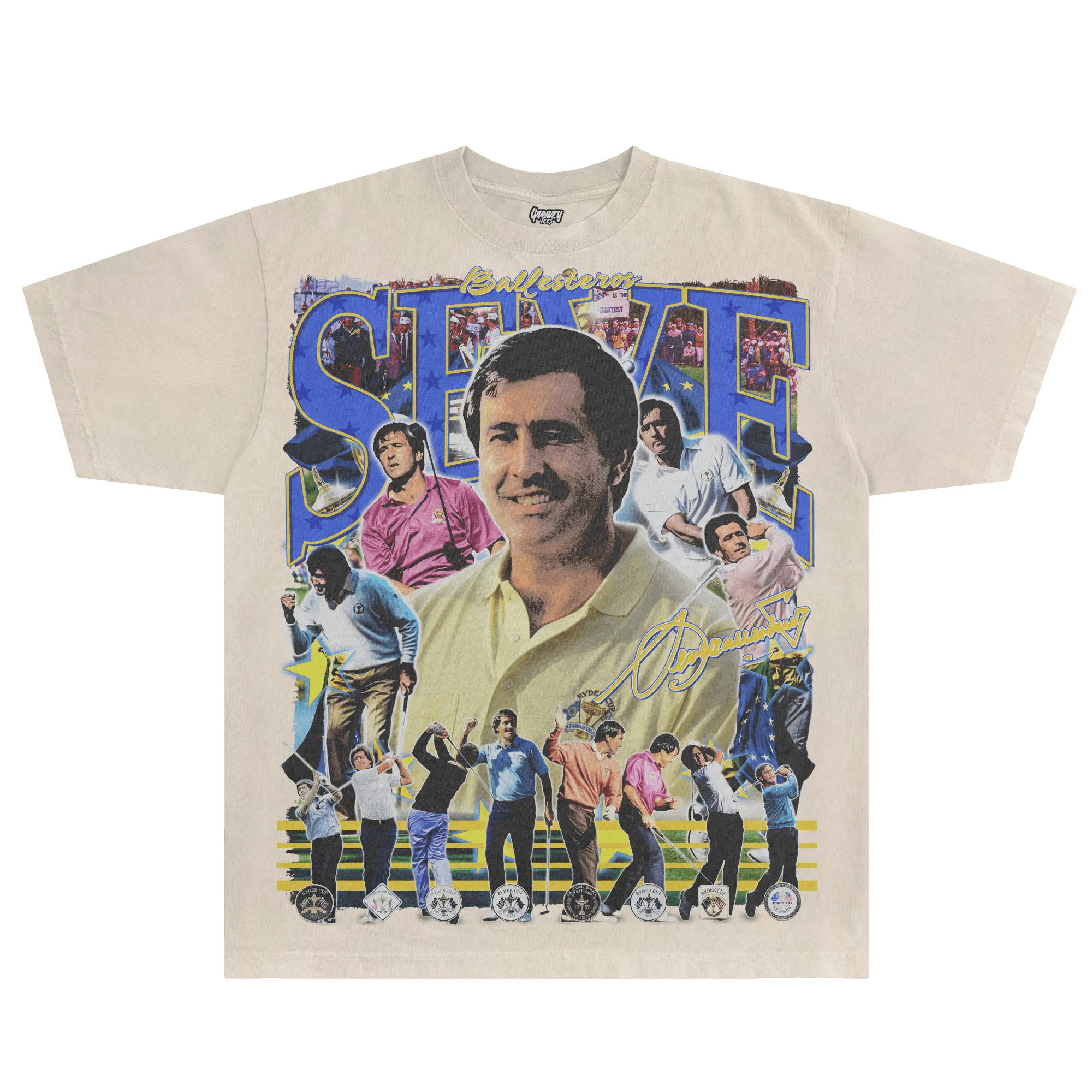 Seve Ballesteros Ryder Cup Tee - Greazy Tees
