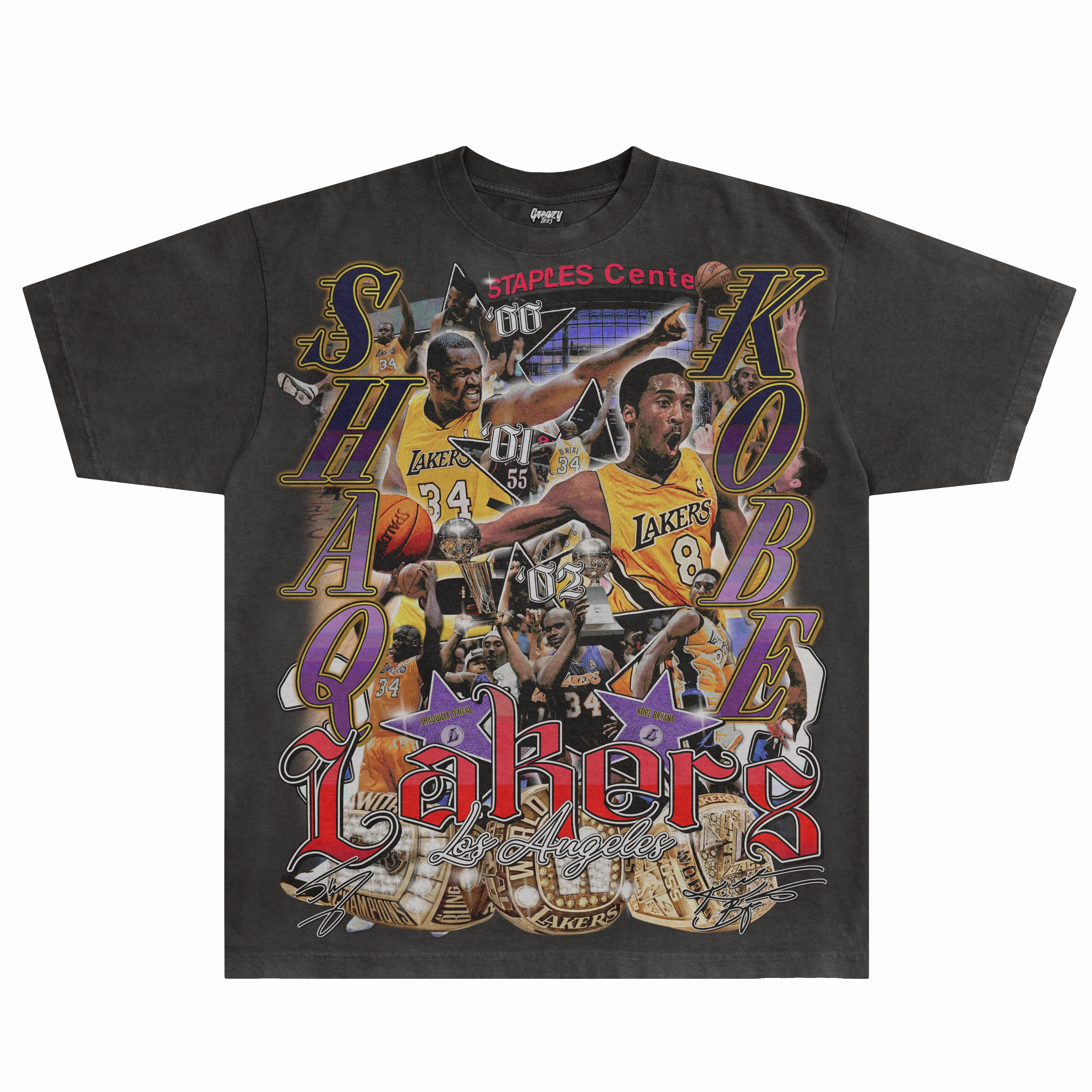 Shaq & Kobe '00-02 Classic Tee