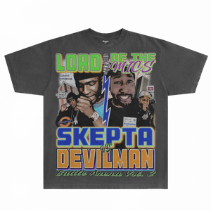 Skepta vs Devilman Lord of the Mics Tee - Greazy Tees