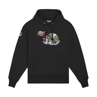 Spaceship Hoody - Greazy Tees