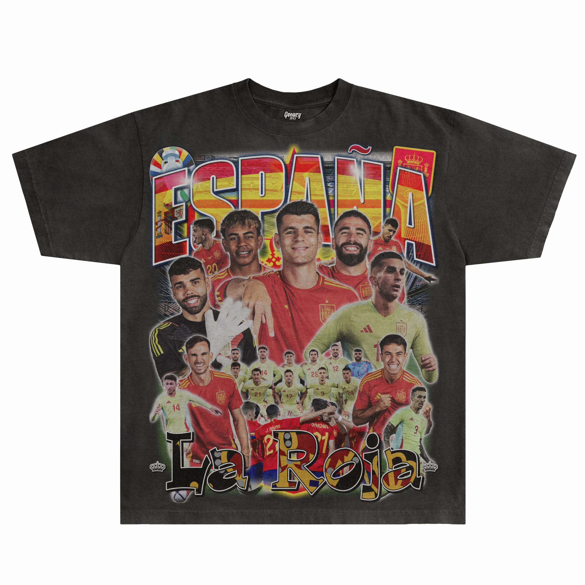 Spain Euro '24 Tee - Greazy Tees