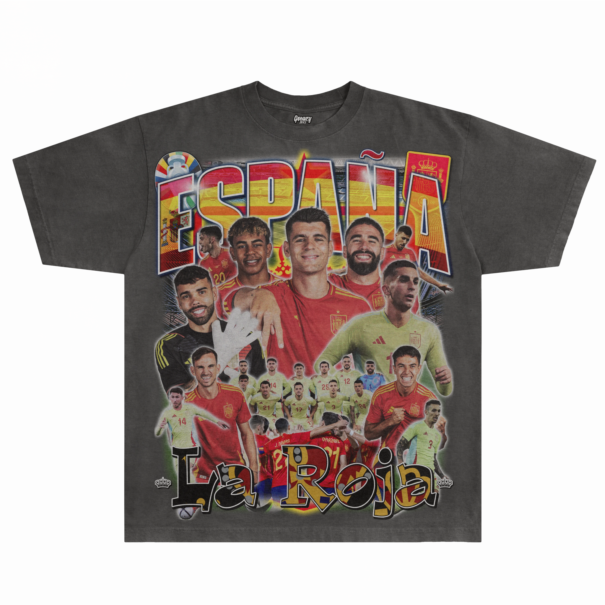 Spain Euro '24 Tee - Greazy Tees