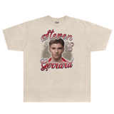 Steven Gerrard PES All - Star Tee - Greazy Tees