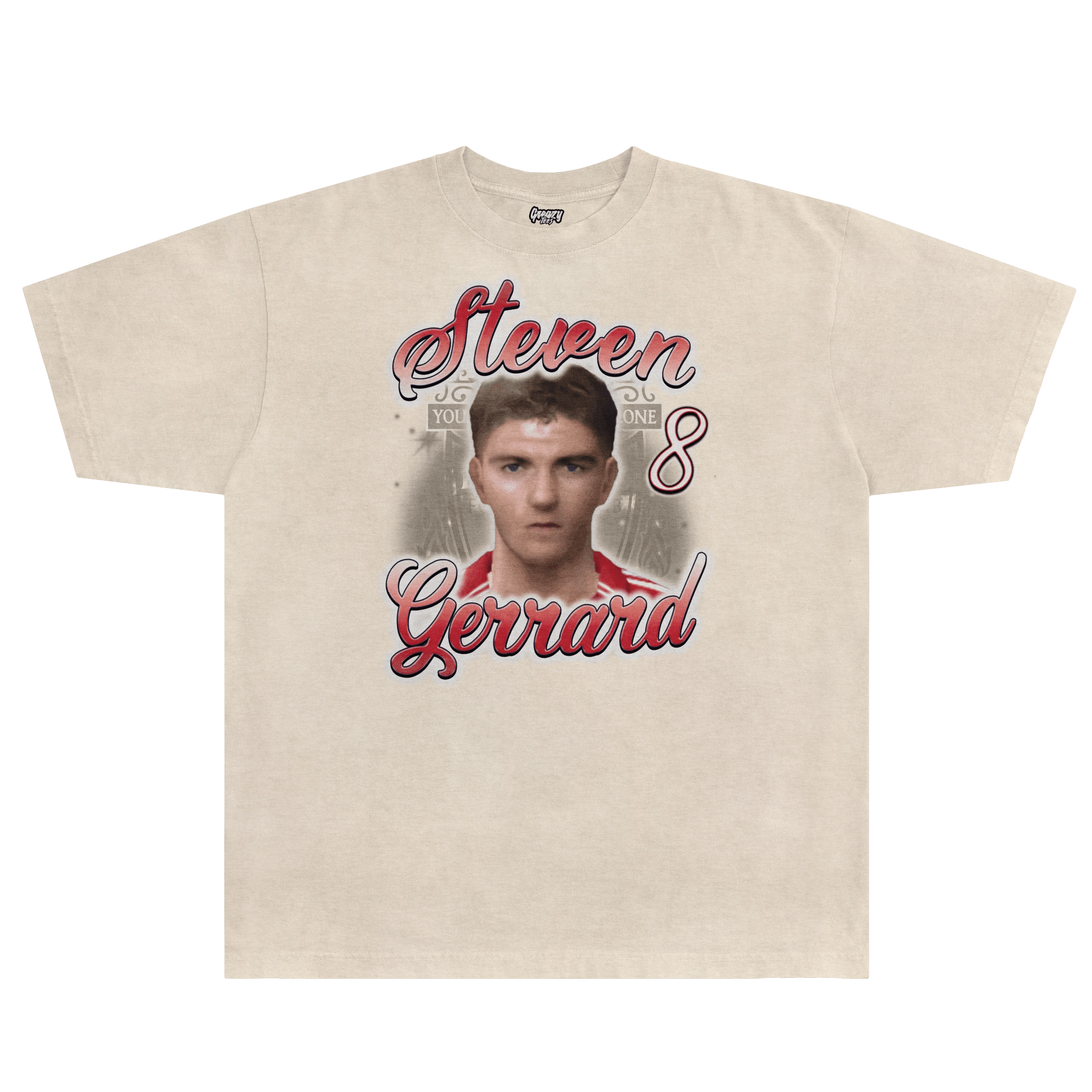 Steven Gerrard PES All - Star Tee - Greazy Tees