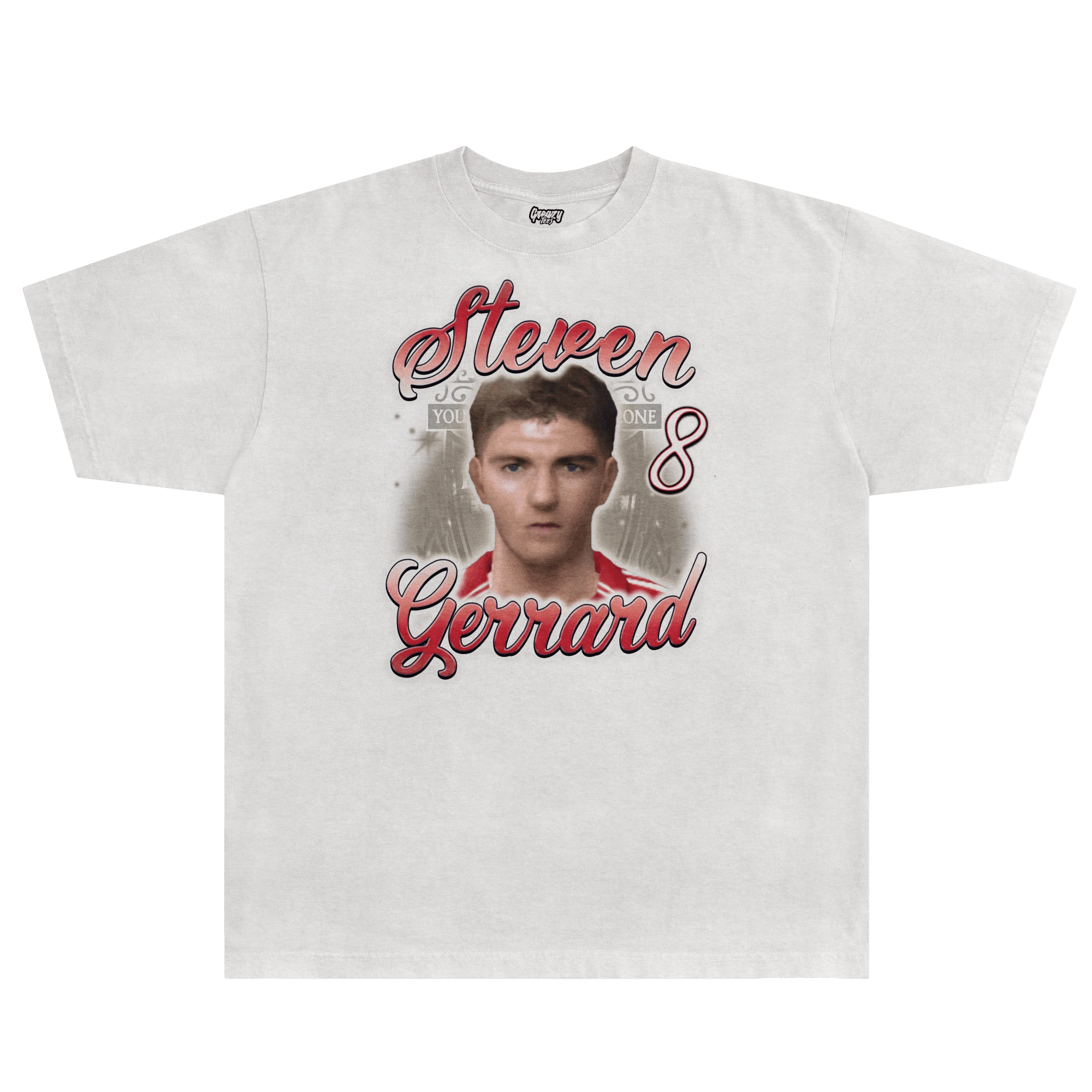 Steven Gerrard PES All - Star Tee - Greazy Tees