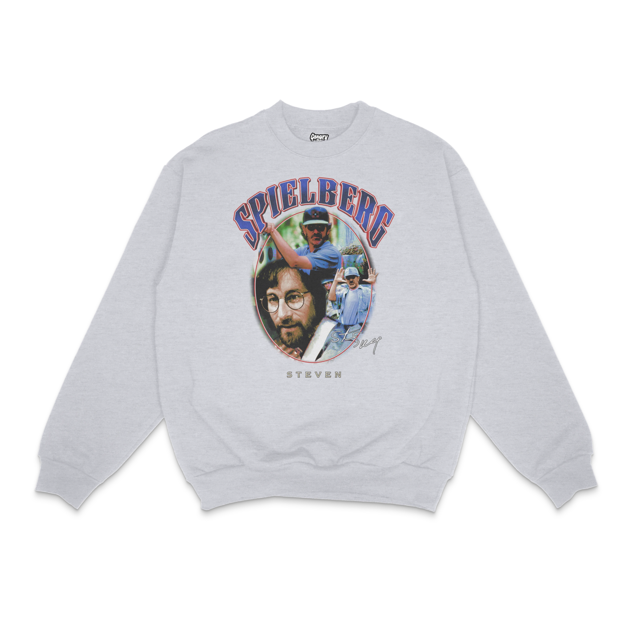 Steven Spielberg Crewneck Sweatshirt - Greazy Tees