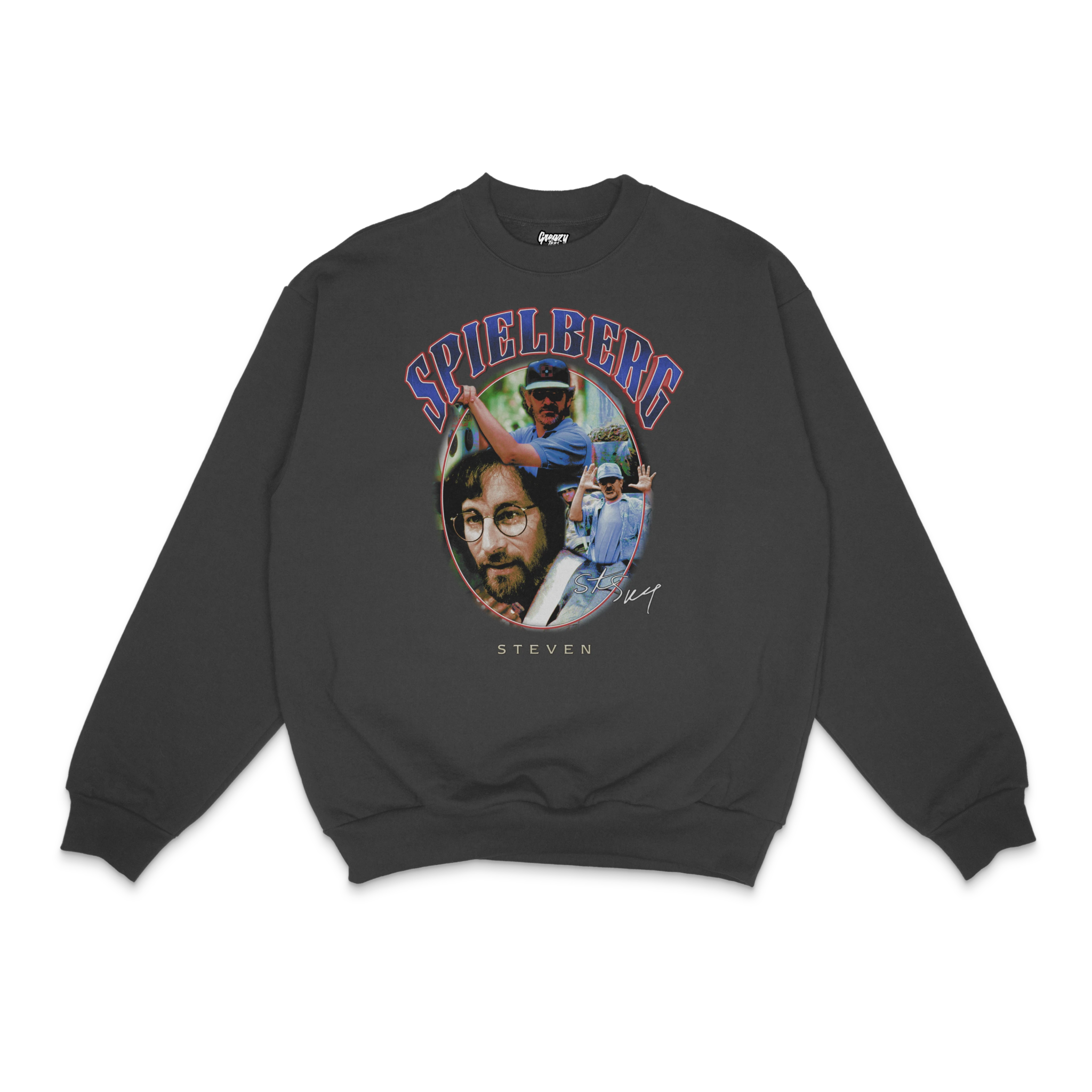 Steven Spielberg Crewneck Sweatshirt - Greazy Tees
