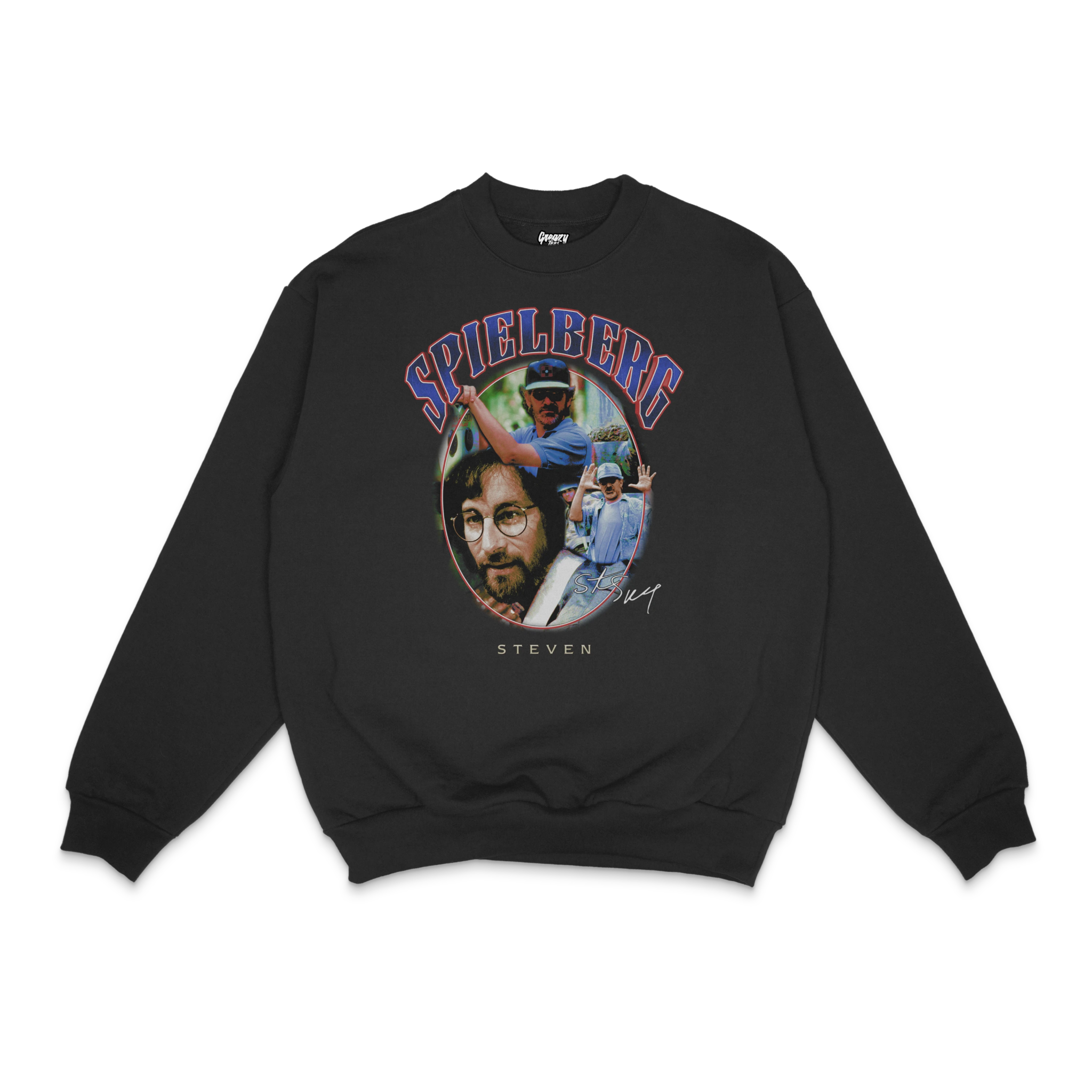 Steven Spielberg Crewneck Sweatshirt - Greazy Tees