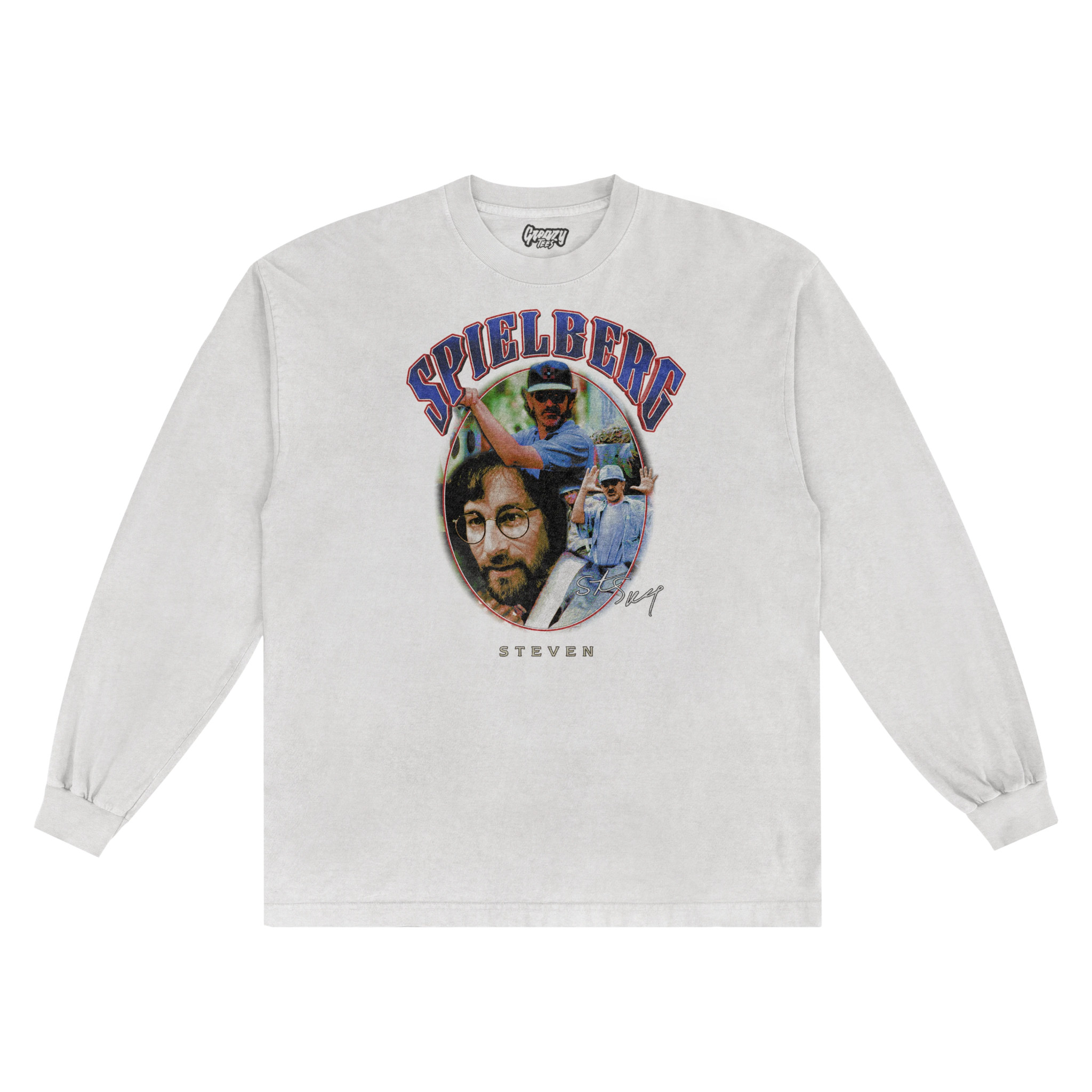Steven Spielberg Long Sleeved Tee - Greazy Tees