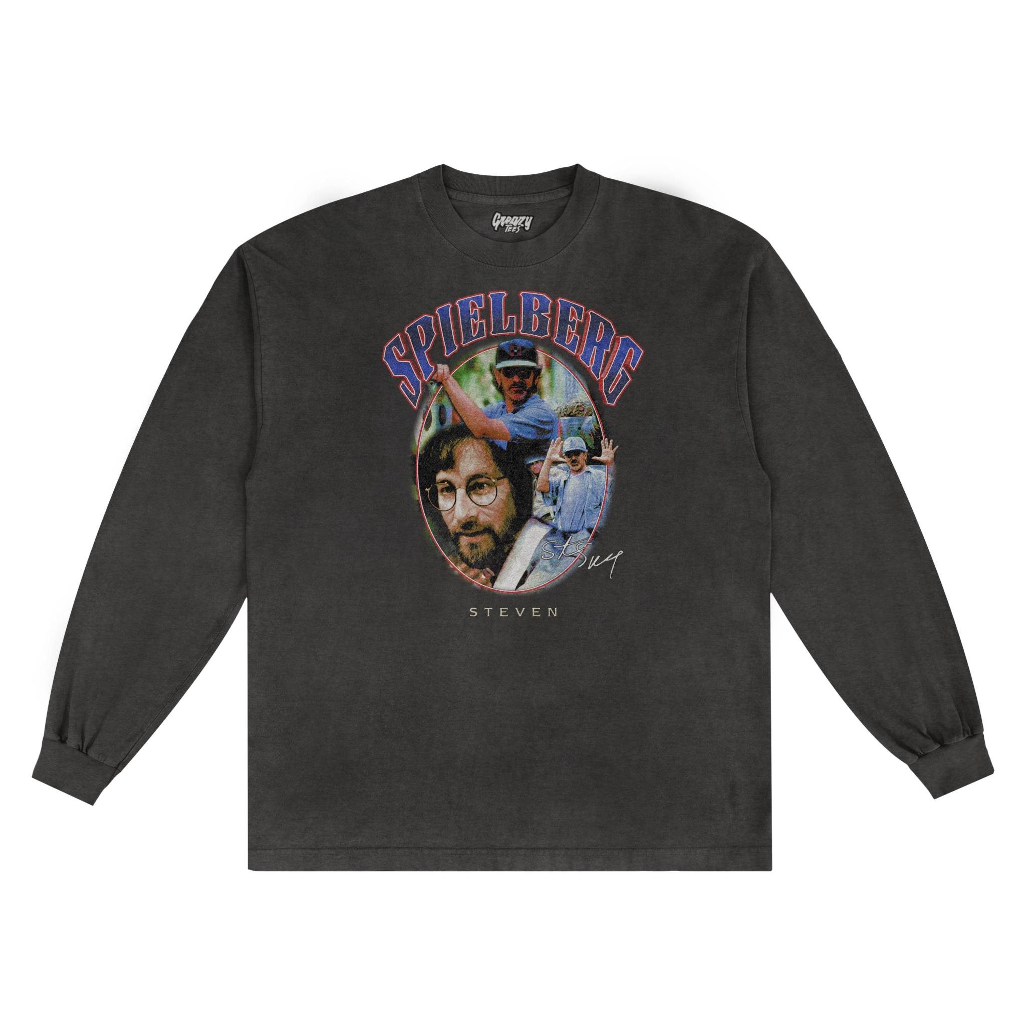 Steven Spielberg Long Sleeved Tee - Greazy Tees